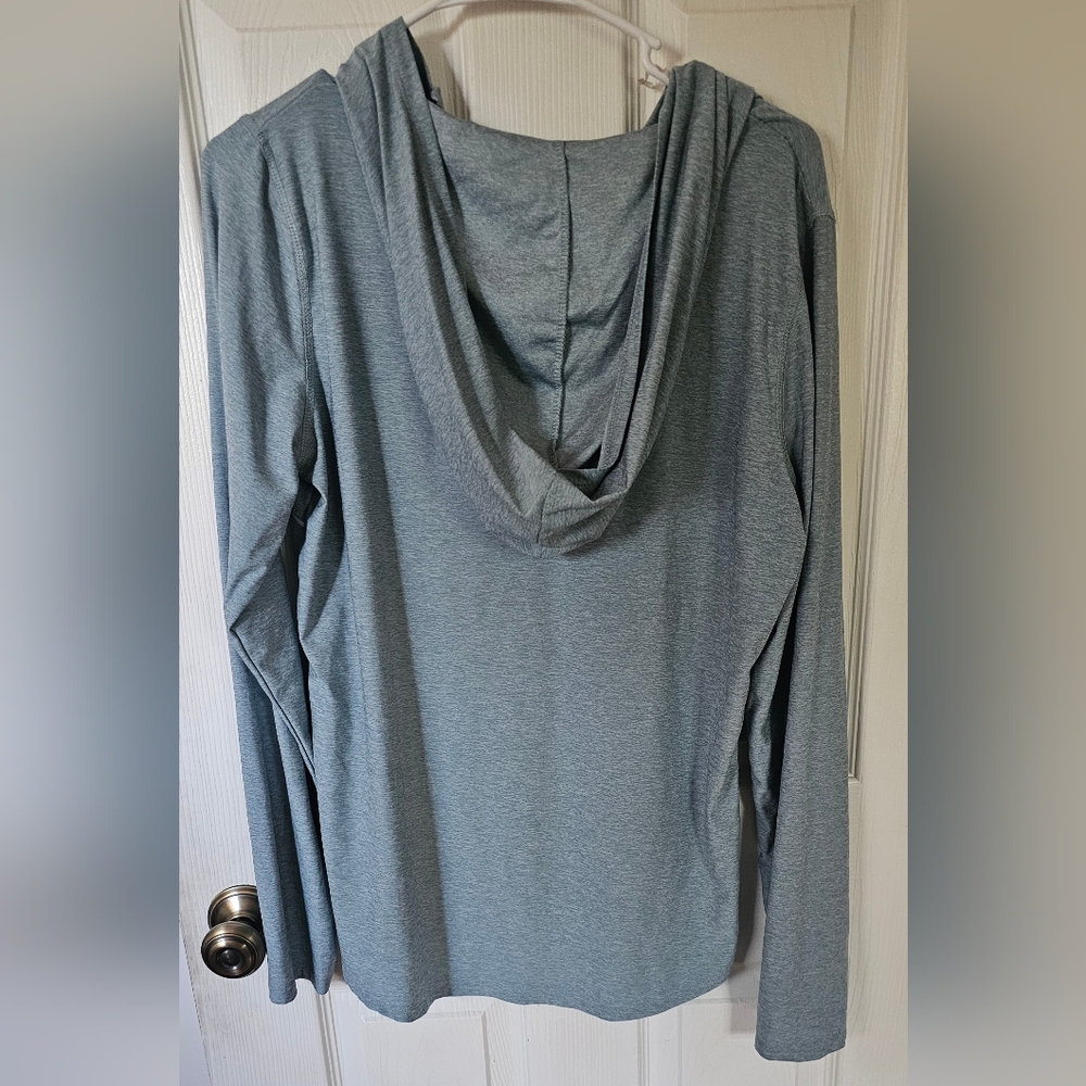 Marika, EUC, Heather Blue Zip-Up Hoodie - Picture 4 of 7